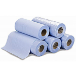 HR3B236 10" 3PLY BLUE HYGIENE ROLL (24) 36m x250mm