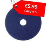 2ND LINE 12" BLUE G.P. FLOOR PAD (CASE 5)