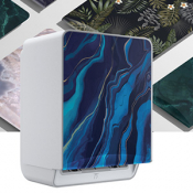 53949 TOILET DISPENSER WHITE HOUSING WHITE MOSAIC