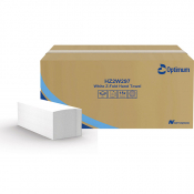 HZ2W297 2PLY WHITE Z-FOLD HAND TOWEL 12 x 242 SH