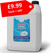 SI] 208201 HYGIENE 70% HAND GEL SANITISER 5LTR