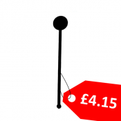 SI] 7inch DISC STIRRERS BLACK (250) 108637