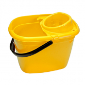 14LT BRITISH YELLOW (FULL COLOUR)BUCKET& WRINGER