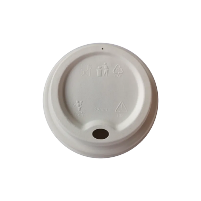 12/16oz  MOULDED FIBRE LID WHITE (1000) D06032