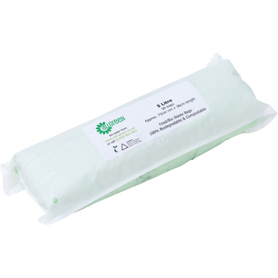 5L MINI COMPOSTABLE CADDY BAGS CB5 (4X50 ROLL)