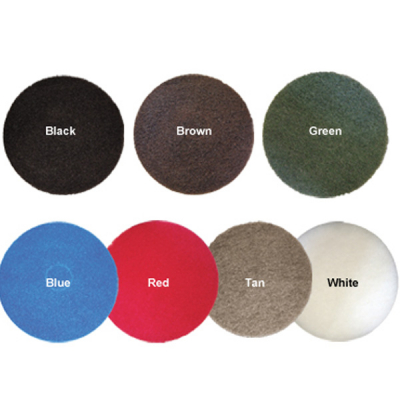 ECONOMY 8Inch RED  FLOOR PADS (x5) 102667