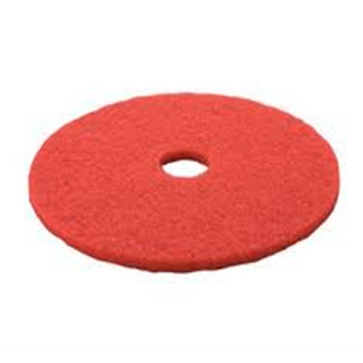 3M RED 16" SPRAY CLEANING FLOOR PAD (x5)