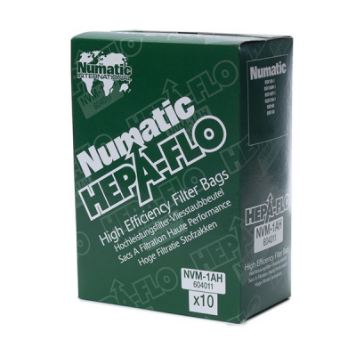 604011 /NVM-1AH HEPAFLO FILTER BAG (PK10)