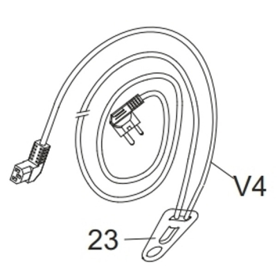 90-0299-0500 MAINS LEAD FOR TRUVUX MULTIWASH